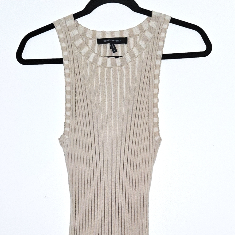 BCBGMaxAzaria midi sweater dress S - Picture 2 of 4
